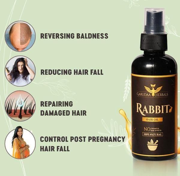 Rabbit Hair Oil (30 ml) Pack of 2